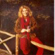 Liesje. Mijn eerste echtgenote, moeder van Floor, in Oudemirdum in de herfst van 1977