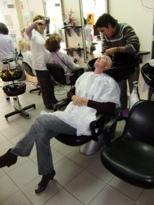 Ans in kapsalon Hair International