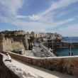 Zuidzijde van de wallen van Ceuta