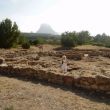 Hort. Carthagaans-Romeinse villa, Isla Vedrà in de verte