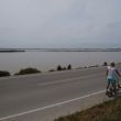 Formentera. Het enkeldiepe zoutmeer  Estany Pudent