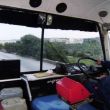 In de bus van de Marfa Ridge terug naar Valletta