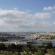 Gezicht op Msida Creek en de Marina, vanaf de wallen van Valletta