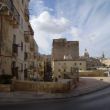 Valletta. Straatbeeld bij Fort St Elmo