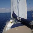 Met een bakstagwindje over de binnenzee van Evia naar Khalkis