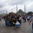 De drukte bij de Galata Brug in Istanboel