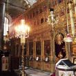Interieur van de kerk van het Grieks-orthodoxe patriarchaat in Istanboel