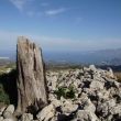 Boven Kroustas hebben we uitzicht op de Mirabello Baai en Ayios N. (links)