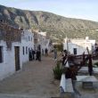 De filmset in Plaka voor de verfilming van The Island