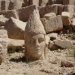 Nemrut, westelijk terras. het prachtige hoofd van Apollo. Ik kocht er een (slechte) replica van