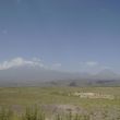 De grote (links) en de kleine Ararat vanuit zuidelijke richting gezien