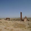 Harran. Oudste moskee in huidig Turkije,resten van Islamitische universiteit.. Vierkante minaret