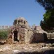 Aandoenlijk Byzantijns kerkje binnen de citadel van de Seltsjukvorsten