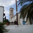 Karaman. Opgeknapte Grieks-orthodoxe kerk. Let op beeld op de voorgond