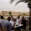 Palmyra. Ons hotel ligt direct naast de ruïnes