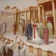 Schilderijen van het heoïsch Syrisch verleden. Koningin Zenobia van Palmyra