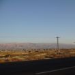 Over de Palestijnse Westbank rijden we door de Jordaanvallei. In de verte Jordanië