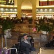 In slaap gevallen op Ben Gurion International Airport