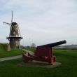 Gorinchem. Molen `De Hoop` bij de Dalempoort