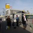 Met de bus doen we boodschappen in het oude centrum van Ashkelon