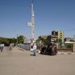 Op weg naar Luxor, brug over het bevloeiingskanaal