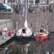 Ontbijt op de kade onder het terras van de Derde Waterkering