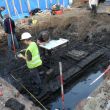 Archeologisch onderzoek op de plek van het Bluebandhuis in de Arkelstraat