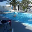 Santorini. Het zwembadje van Hotel Margarita