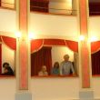 Milazzo. Onze loge in het Teatro Trifiletti