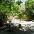Orto Botanico di Cagliari. Af en toe uitrusten in de schaduw