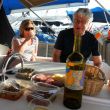 Syracuse. Borrel met hapjes in de kuip