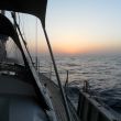 Oversteek Sardinië naar Menorca, geen green flash.