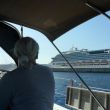 Invaart Ibiza langs de Costa Favolosa, zusterschip van de onfortuinlijke Costa Concordia