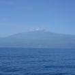 De Etna. Op de noordelijke hellingen ligt nog veel sneeuw