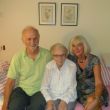 Oma Steers met haar kinderen op haar 95e verjaardag