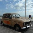 Nazaré. Renault 4tje op de boulevard. Ca 35 jaar geleden was ik hier met mijn eigen 4tje