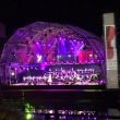 Het podium van het Lingehavenconcert in de tweede havenkom