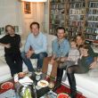 Kerstmis 2015. Vlnr. Bas, Pijke, Rommert, Lisa, Floor en Thijs
