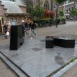 Haarlem. 'van A tot Z', monument voor Lennaert Nijgh.