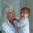 16-04-2017. Ans met haar jongste kleindochter Lina-Mae (7,5 maanden).