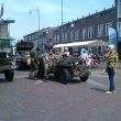 Een jeep uit WO II bij Kazerne Haerlem, Hellevoetsluis.