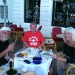 Vlissingen. Diner met Koos Dalstra op het terras van het Arsenaaltheater.