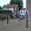 'De Engelenwacht', drie dominees, van Folkert de Jong, bij de Oostkerk te Middelburg.