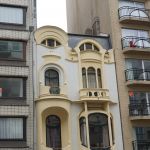 Een pareltje van Jugendstil-architectuur. Oostende, Van Iseghemstraat.