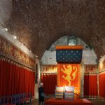 Dover Castle. De troonzaal van Henry II.