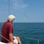Bij Ramion Wind Farm, op weg naar Beachy Head.