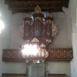 Het Frentrop-orgel in de Grote- of Martinuskerk in Dokkum.