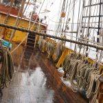 Main deck in de Drake Passage.