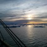 Steeds dieper de Weddellzee in, naar Snowhill eiland.