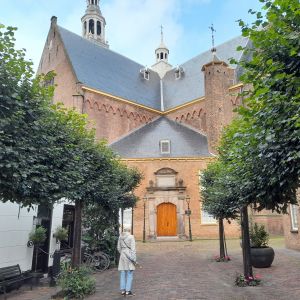 De Groote Kerk op hert Schanseiland in Maassluis.